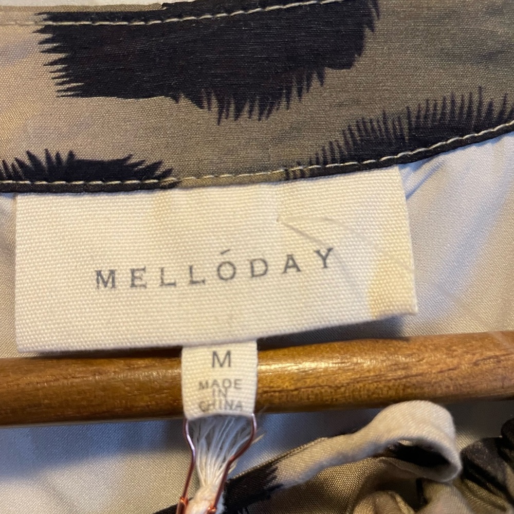 Melloday Puff Sleeve Minidress size Medium - Picture 7 of 10